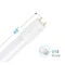 Luxrite T8 LED Tube Light Bulbs 18W (32W Equivalent) 2000LM 6500K Daylight Type A+B G13 Base 4-Pack LR34184-4PK - alternate 7